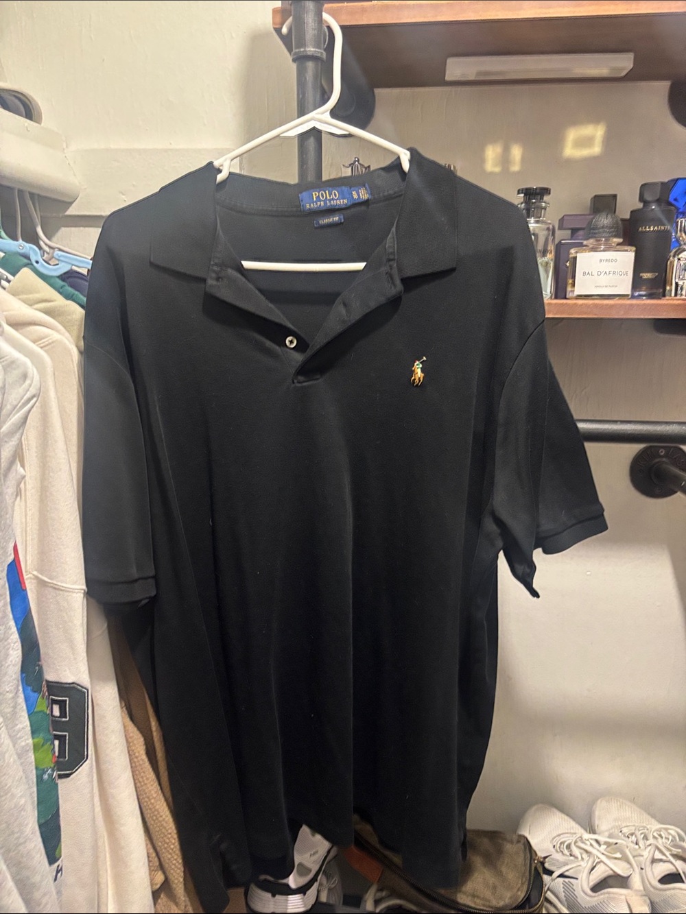 Polo by Ralph Lauren Men's Classic Fit Polo Shirt - black XL
